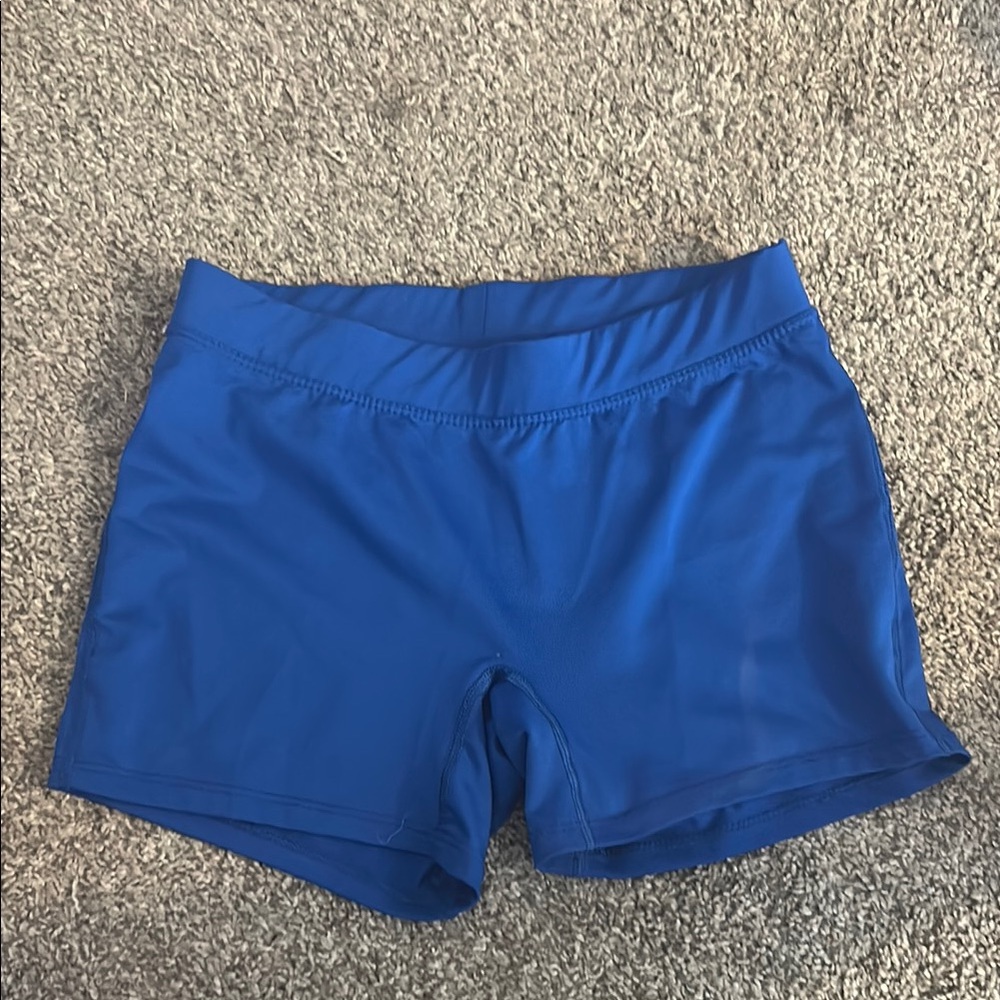 Blue Athletic Shorts/Booty Shorts